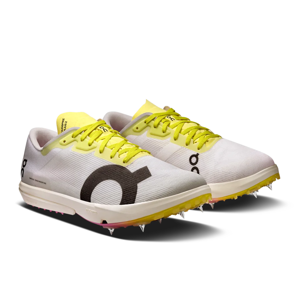 On Cloudspike Amplius 2 White & Raspberry Feminino