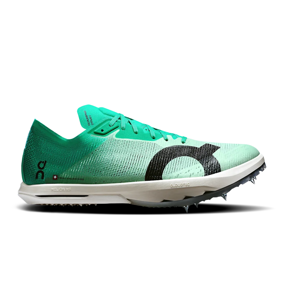 On Cloudspike Citius 2 Mint & White Feminino