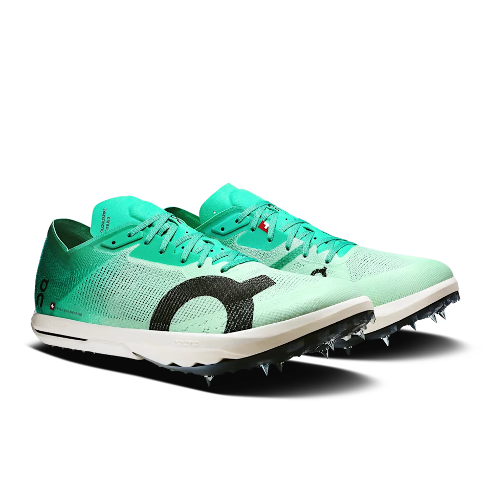 On Cloudspike Citius 2 Mint & White Feminino