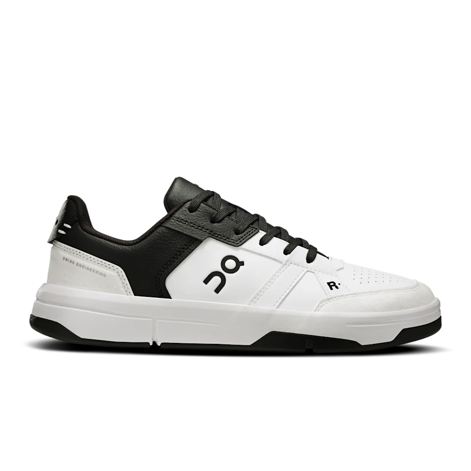 On THE ROGER Clubhouse White & Black Feminino – Estilo de vida, todo o dia, estilo tenista