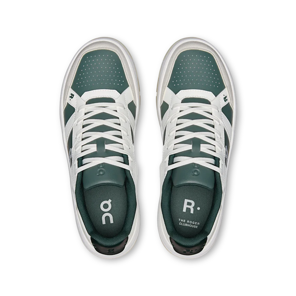 On THE ROGER Clubhouse Ivory & Olive Feminino
