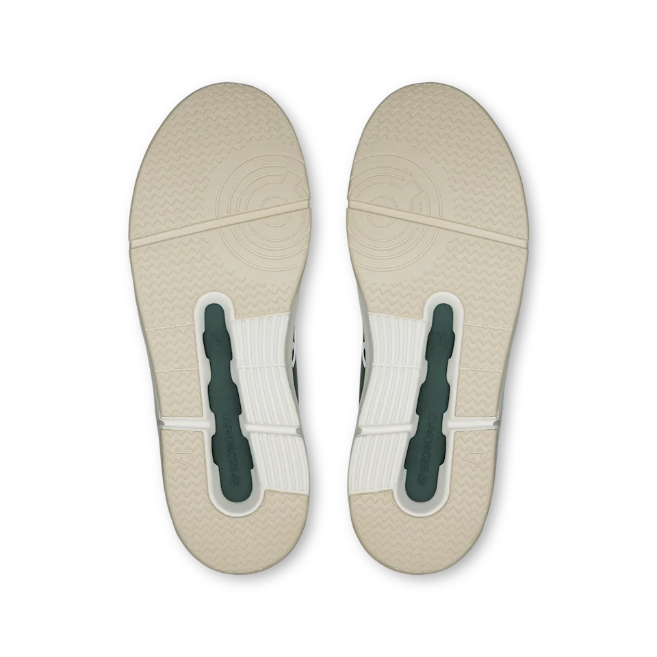 On THE ROGER Clubhouse Ivory & Olive Feminino