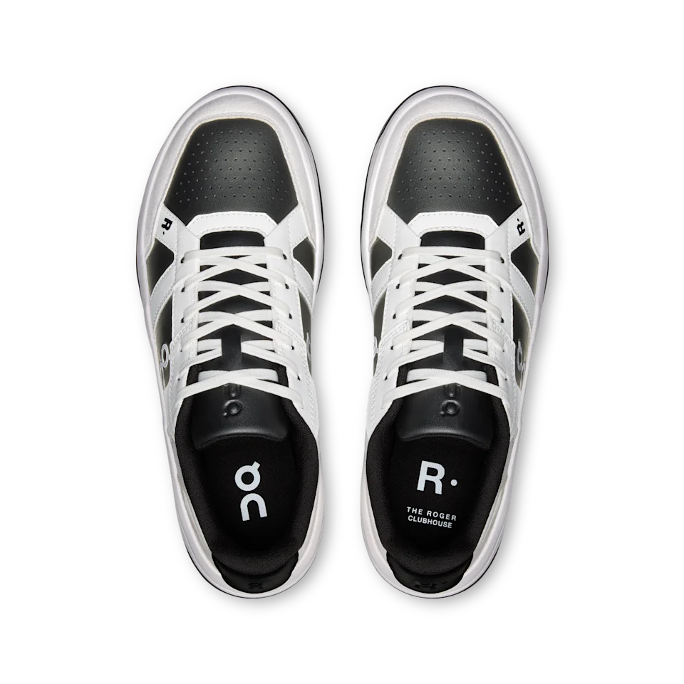 On THE ROGER Clubhouse White & Onyx Feminino