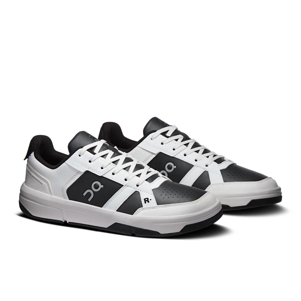 On THE ROGER Clubhouse White & Onyx Feminino
