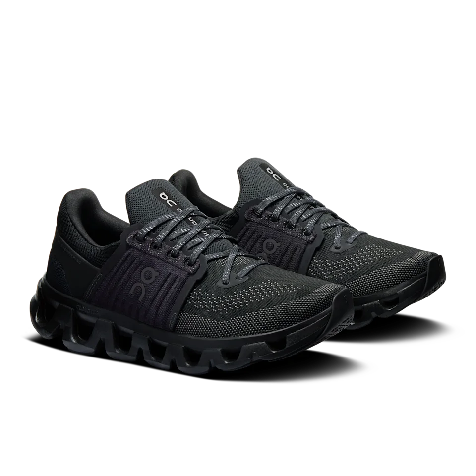 On Cloudswift 4 AD Black & Rock Feminino