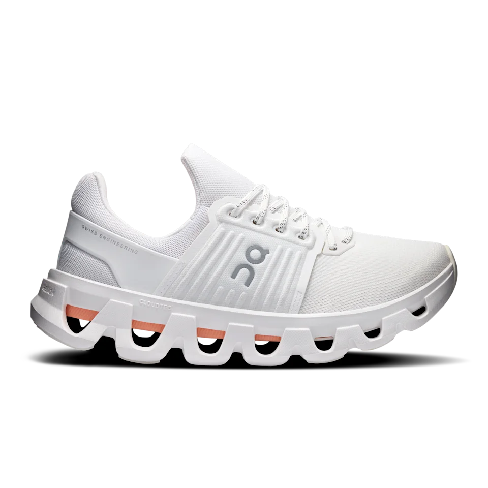 On Cloudswift 4 AD White & Sunstone Feminino