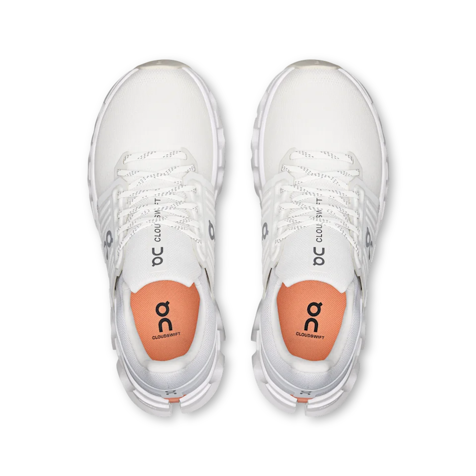 On Cloudswift 4 AD White & Sunstone Feminino
