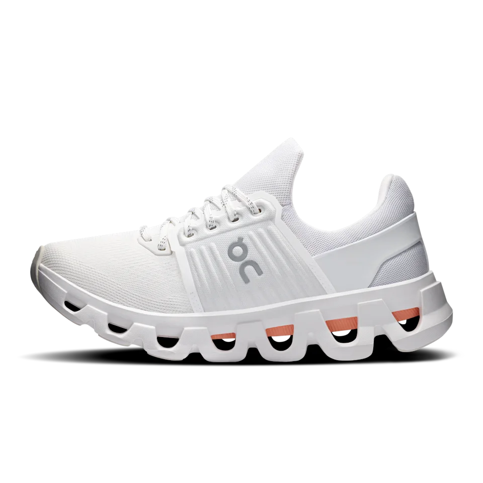 On Cloudswift 4 AD White & Sunstone Feminino