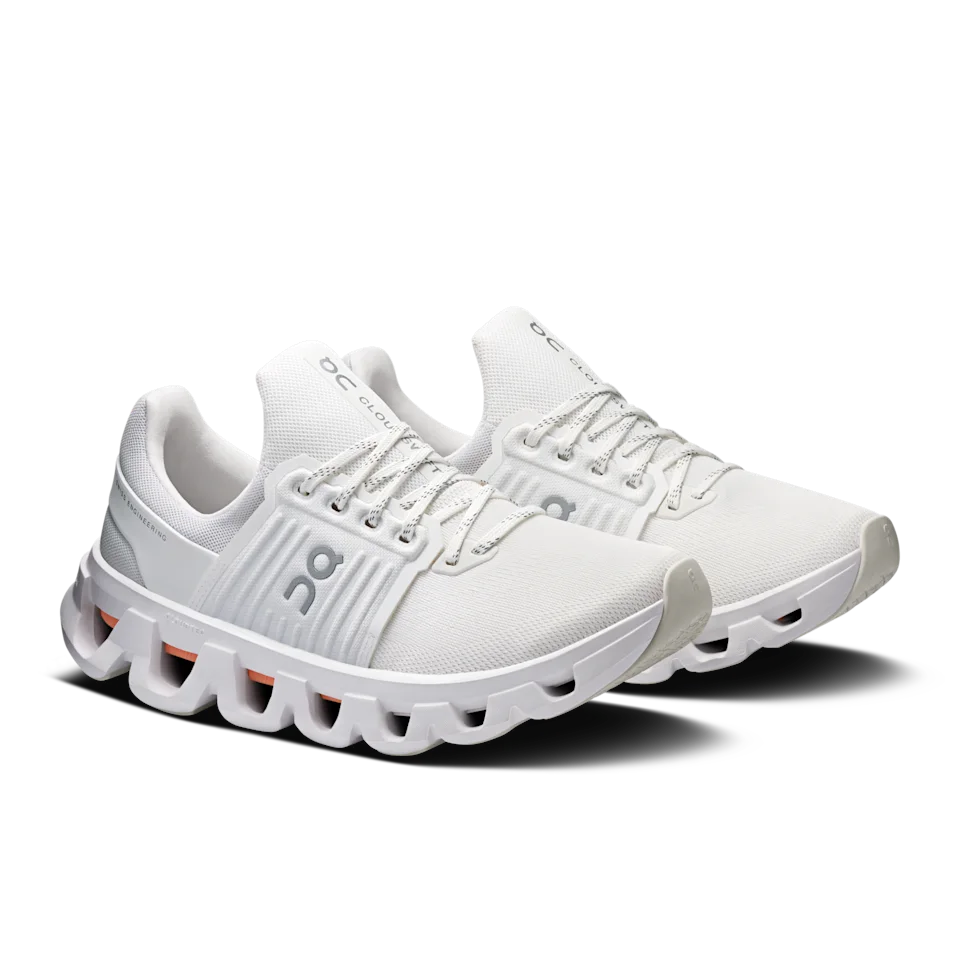 On Cloudswift 4 AD White & Sunstone Feminino