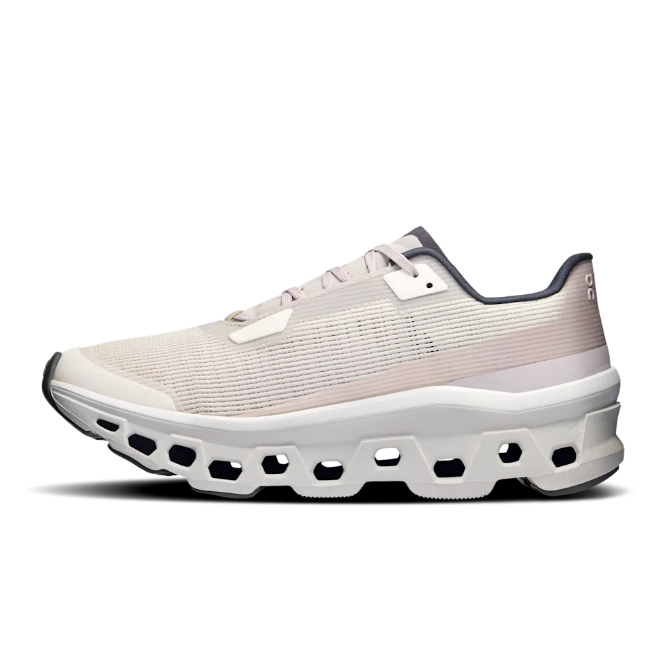 On Cloudmonster Void Ivory & Wolf Feminino