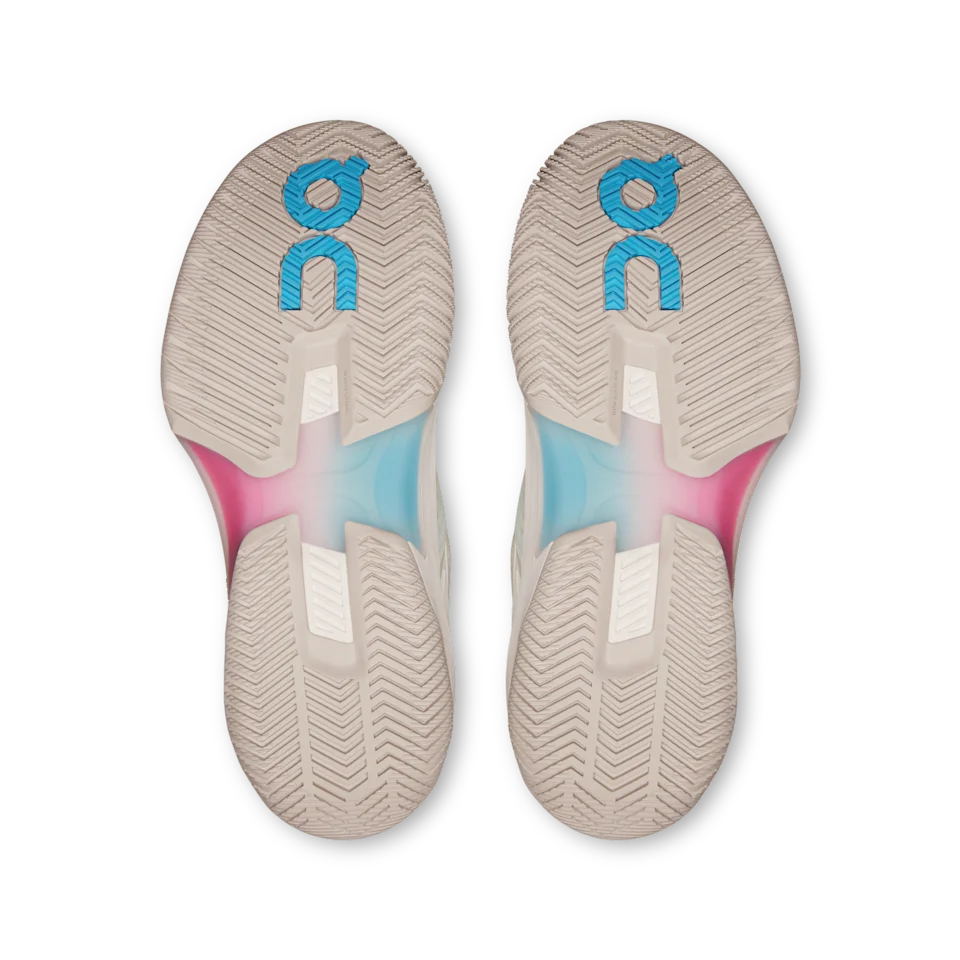 On THE ROGER Pro Fire White & Pink Feminino