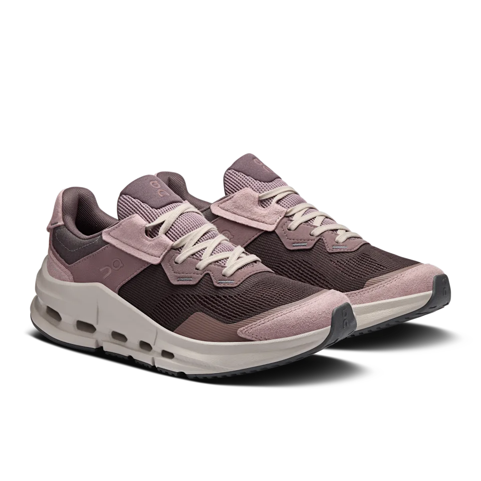 On Cloudnova Rift Pebble & Grape Feminino