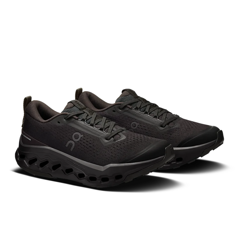 On Cloudsurfer Trail 2 Black & Black Feminino