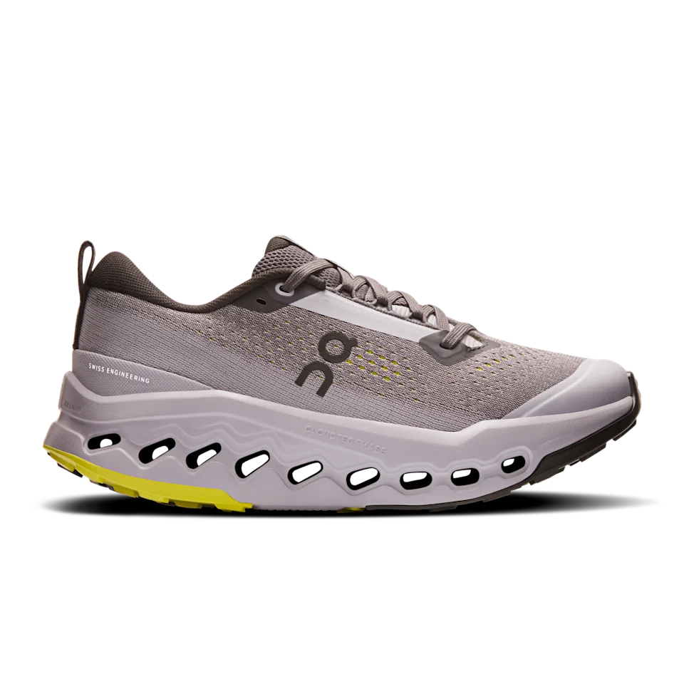 On Cloudsurfer Trail 2 Iron & Lilac Feminino