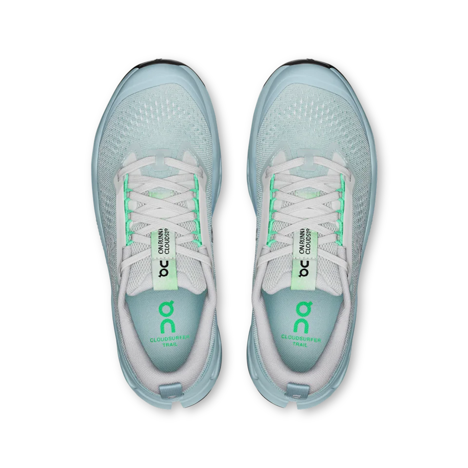 On Cloudsurfer Trail 2 Chalk & Gardenia Feminino