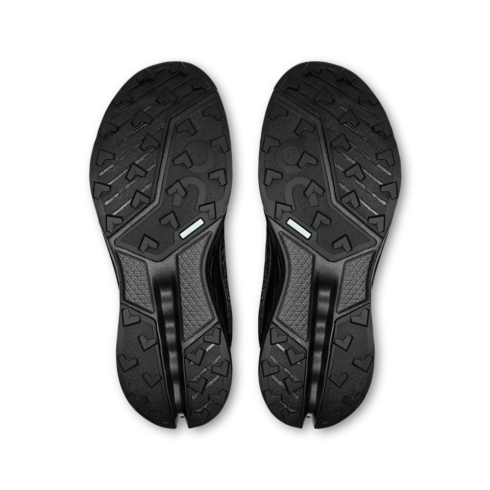 On Cloudsurfer Trail 2 Waterproof Black & Black Feminino