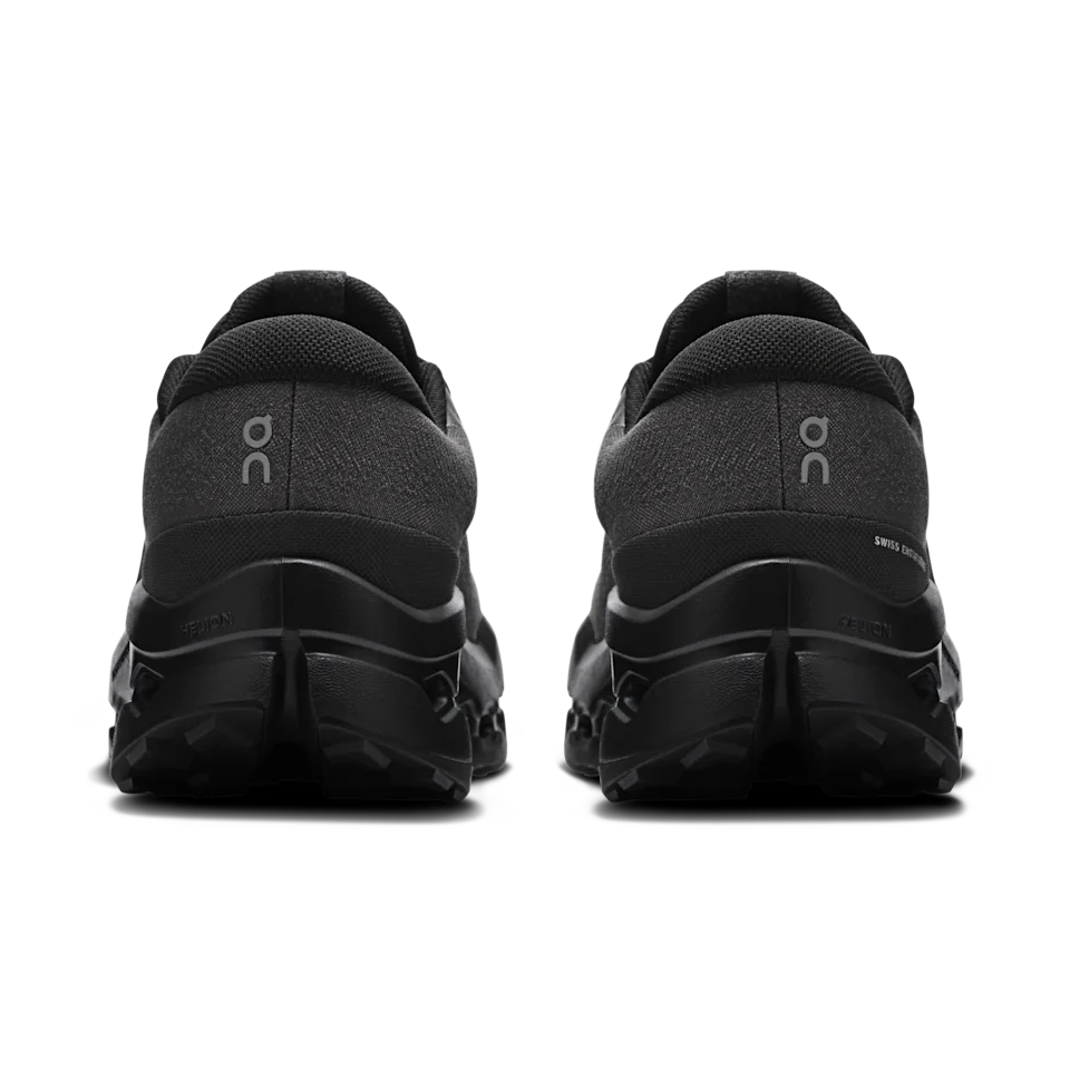 On Cloudsurfer Trail 2 Waterproof Black & Black Feminino