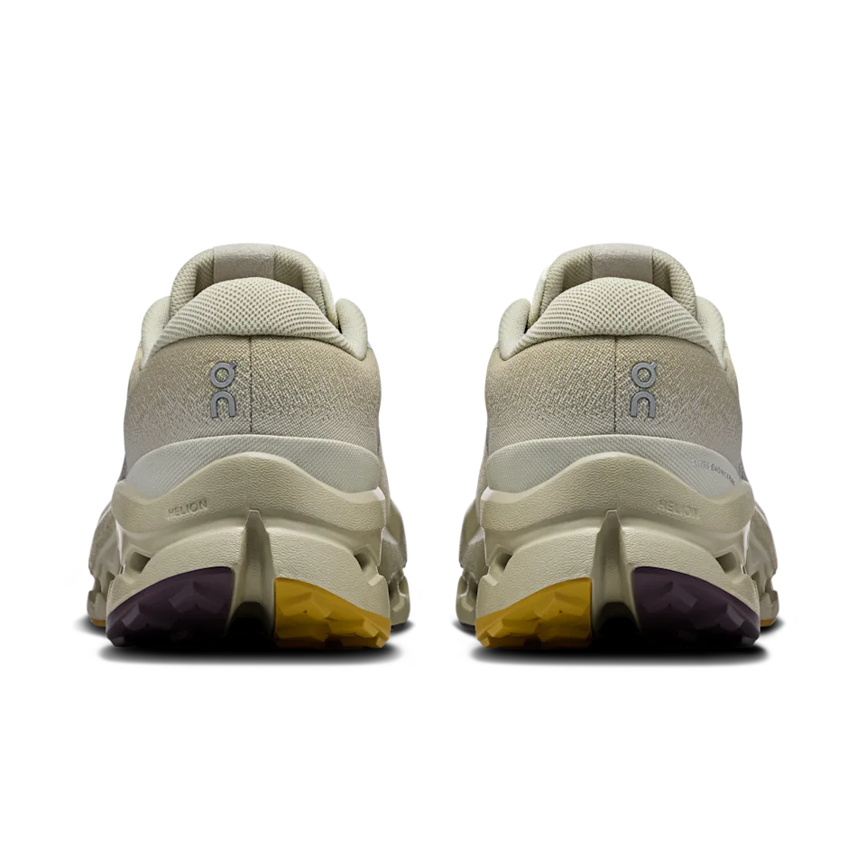 On Cloudsurfer Trail 2 Waterproof Ghost & Chalk Feminino