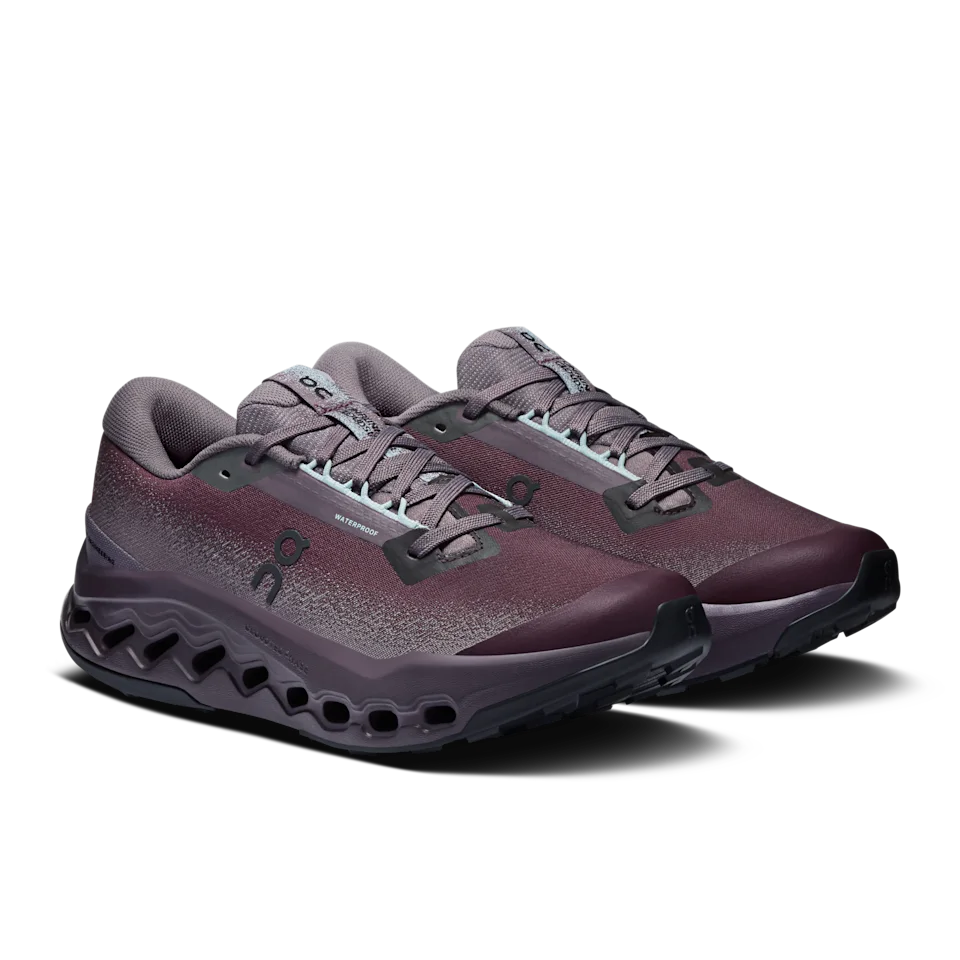 On Cloudsurfer Trail 2 Waterproof Urchin & Pebble Feminino