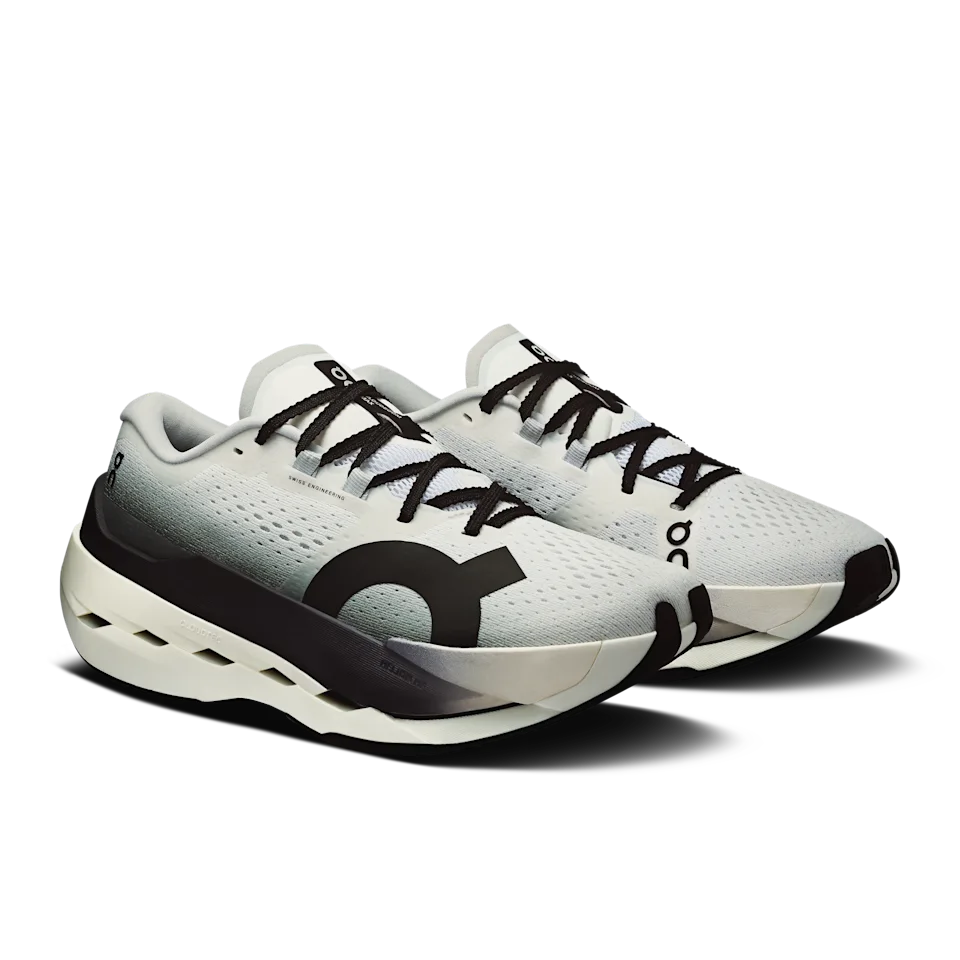 On Cloudboom Max White & Black Feminino