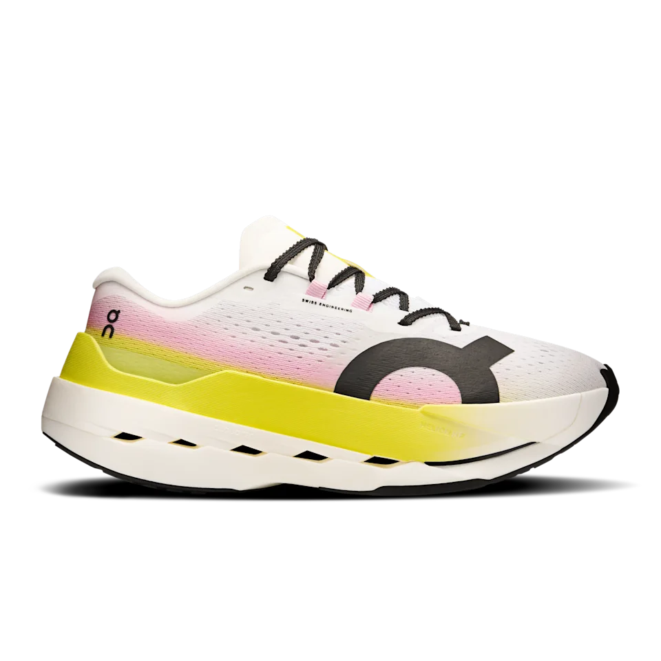 On Cloudboom Max Lime & Raspberry Feminino
