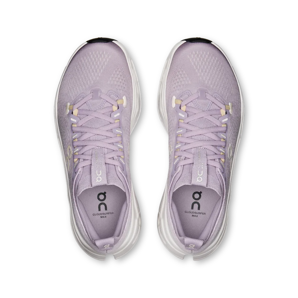 On Cloudsurfer Max Foxglove & Ivory Feminino