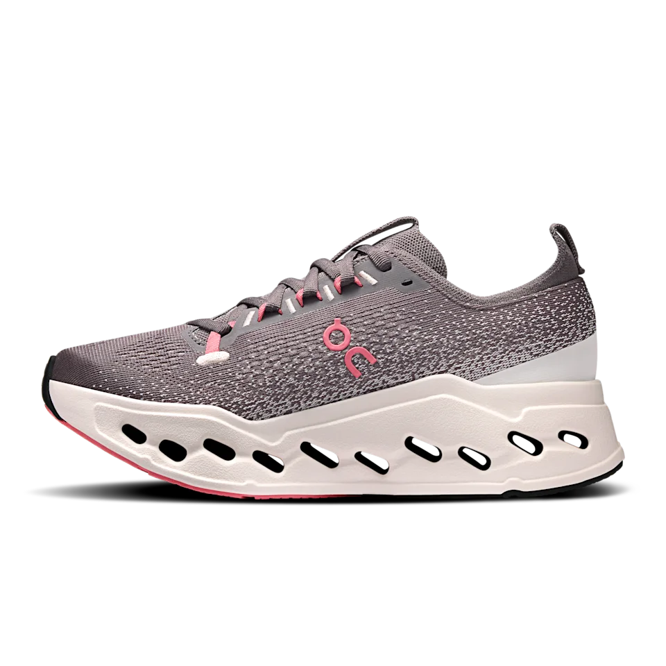 On Cloudsurfer Max Pebble & Oyster Feminino