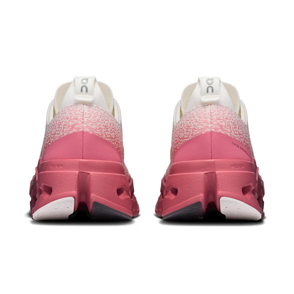 On Cloudsurfer Max White & Camellia Feminino