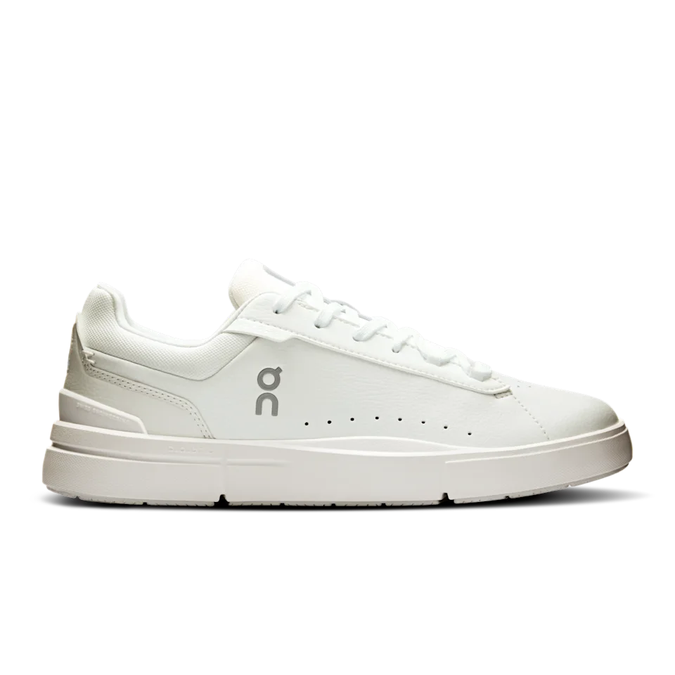 On THE ROGER Advantage White & White Feminino – Uso diário, inspirado no esporte, clássico