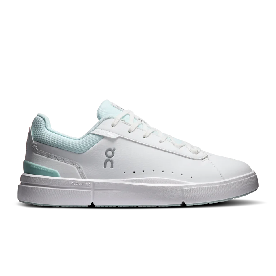 On THE ROGER Advantage White & Flurry Feminino – Uso diário, inspirado no esporte, clássico