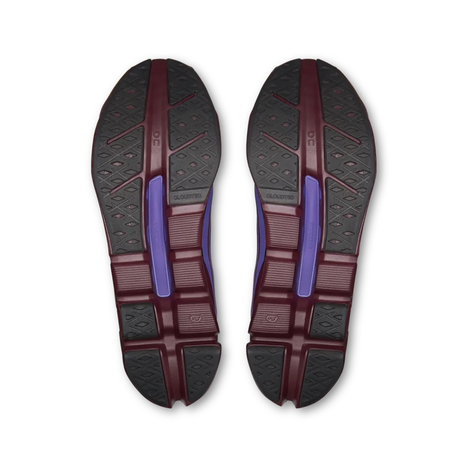 On Cloudflow 5 AD Maroon & Tyrian Feminino