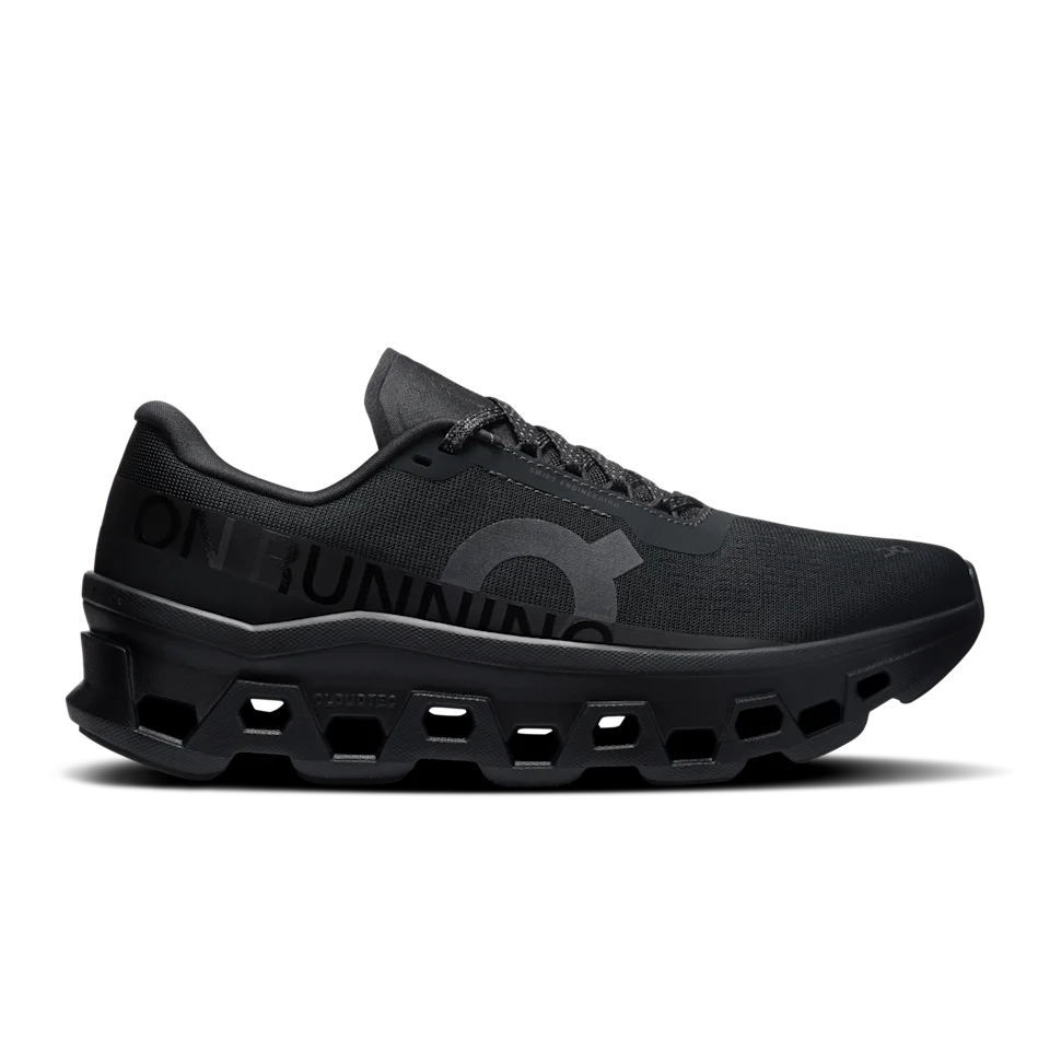 On Cloudmonster 1 Black & Black Feminino
