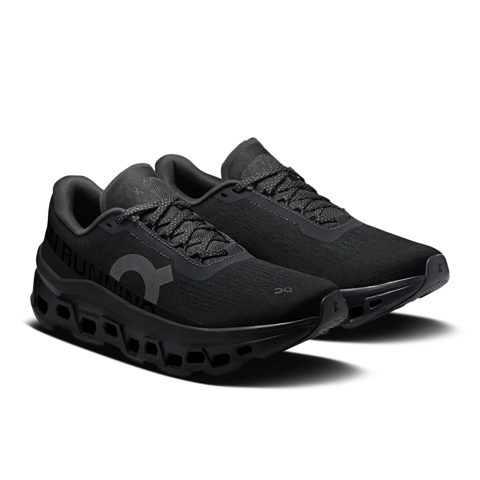 On Cloudmonster 1 Black & Black Feminino