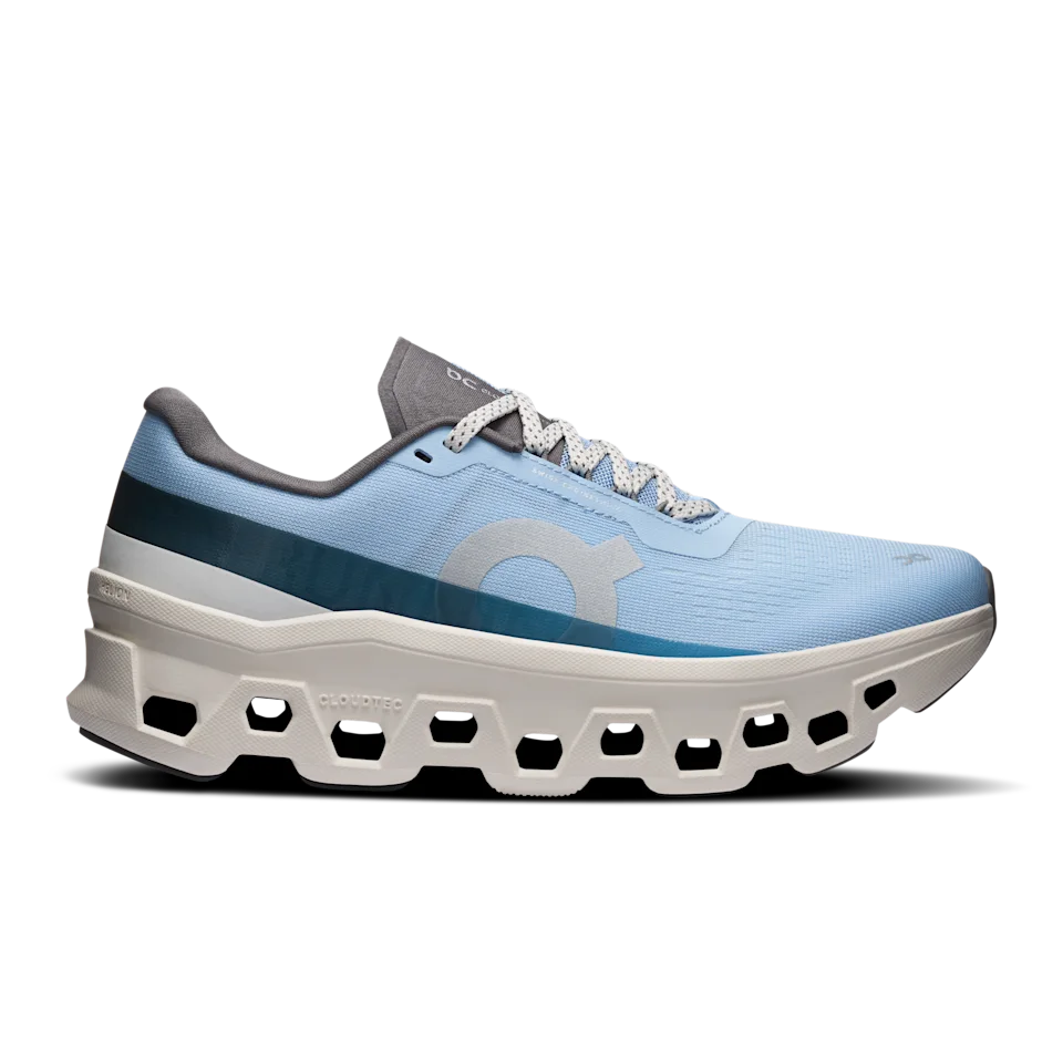 On Cloudmonster 1 Cerulean & Ice Feminino