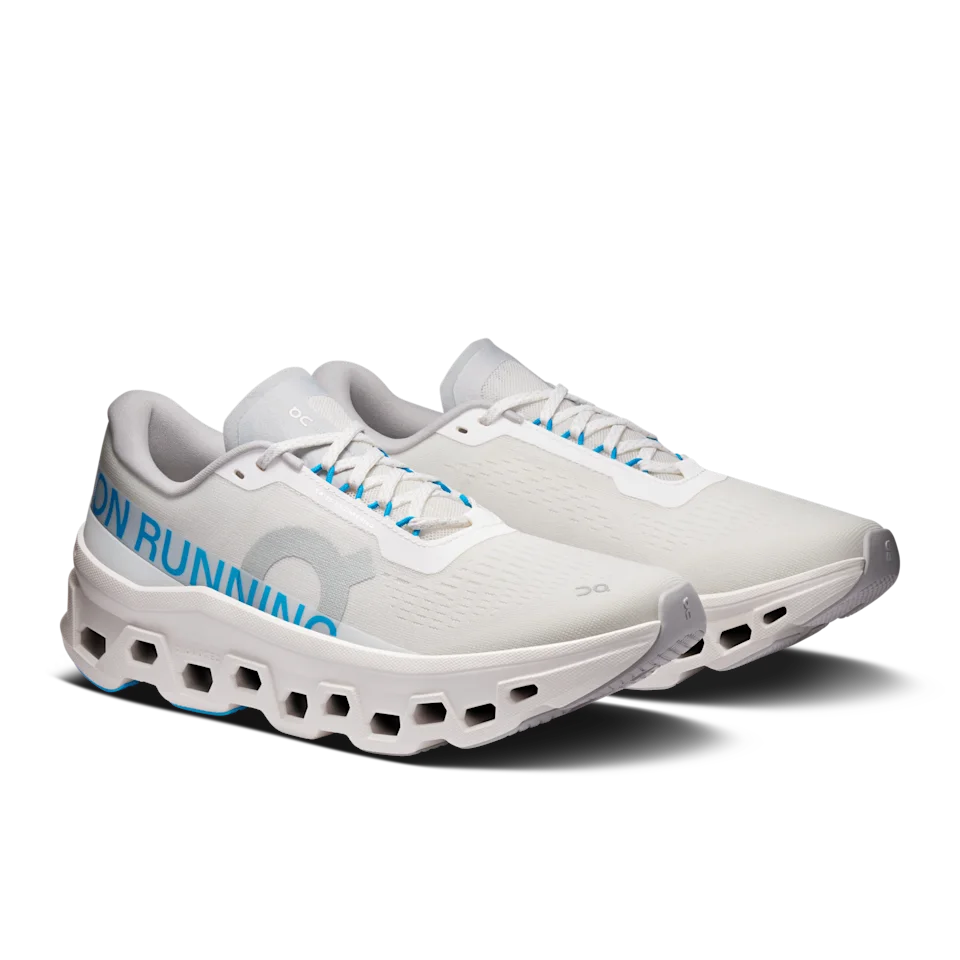 On Cloudmonster 1 White & Isle Feminino