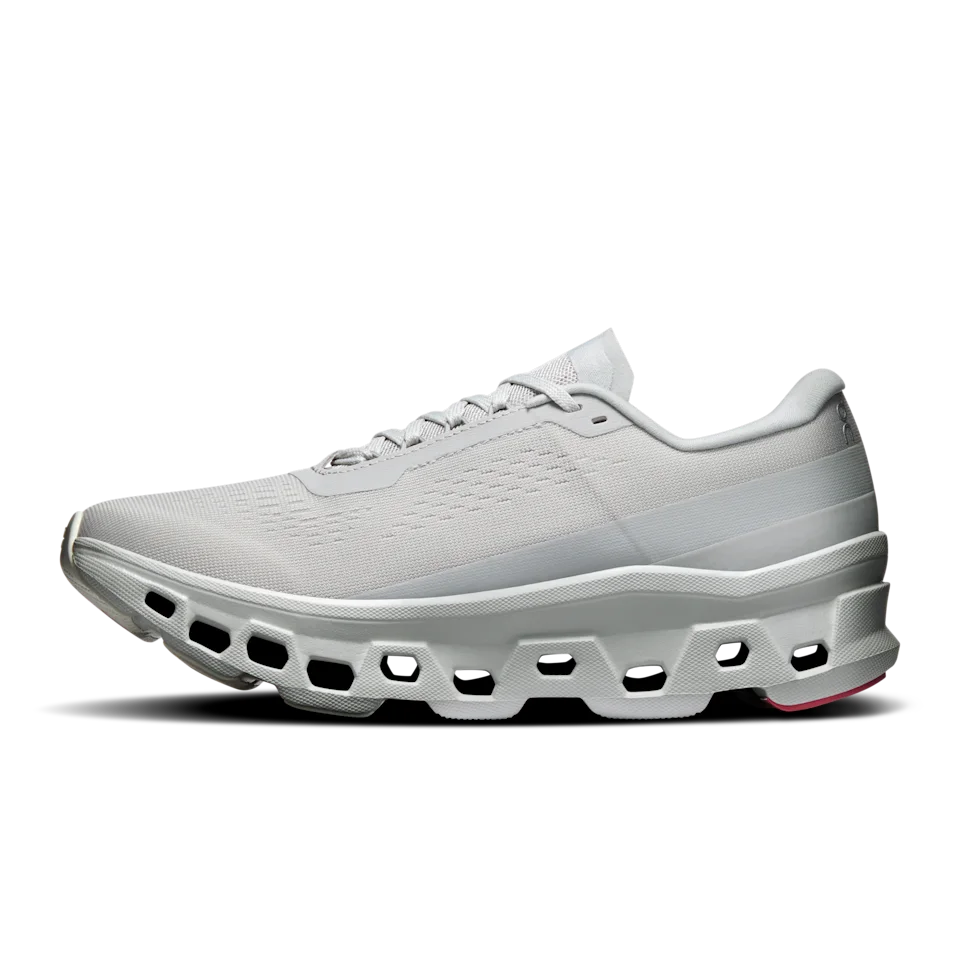 On Cloudmonster 1 Silver & Camellia Feminino