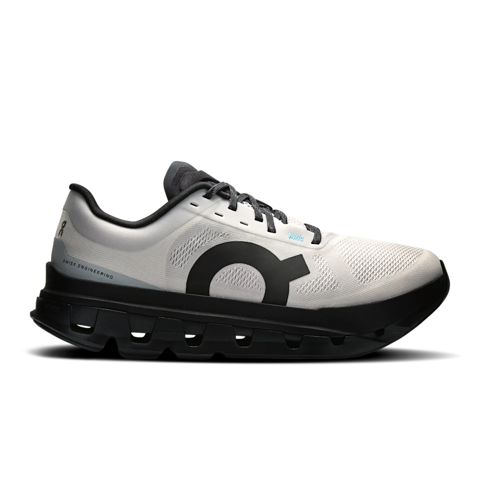 On Cloudflow 5 Lumos Glacier & Black Feminino – Velocidade, corridas de curta/média distância, Helion™ HF