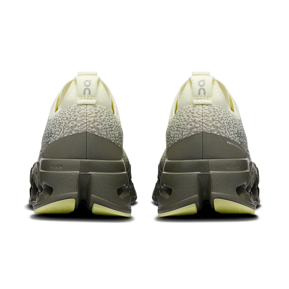 On Cloudsurfer Max Wide Seedling & Olive Feminino