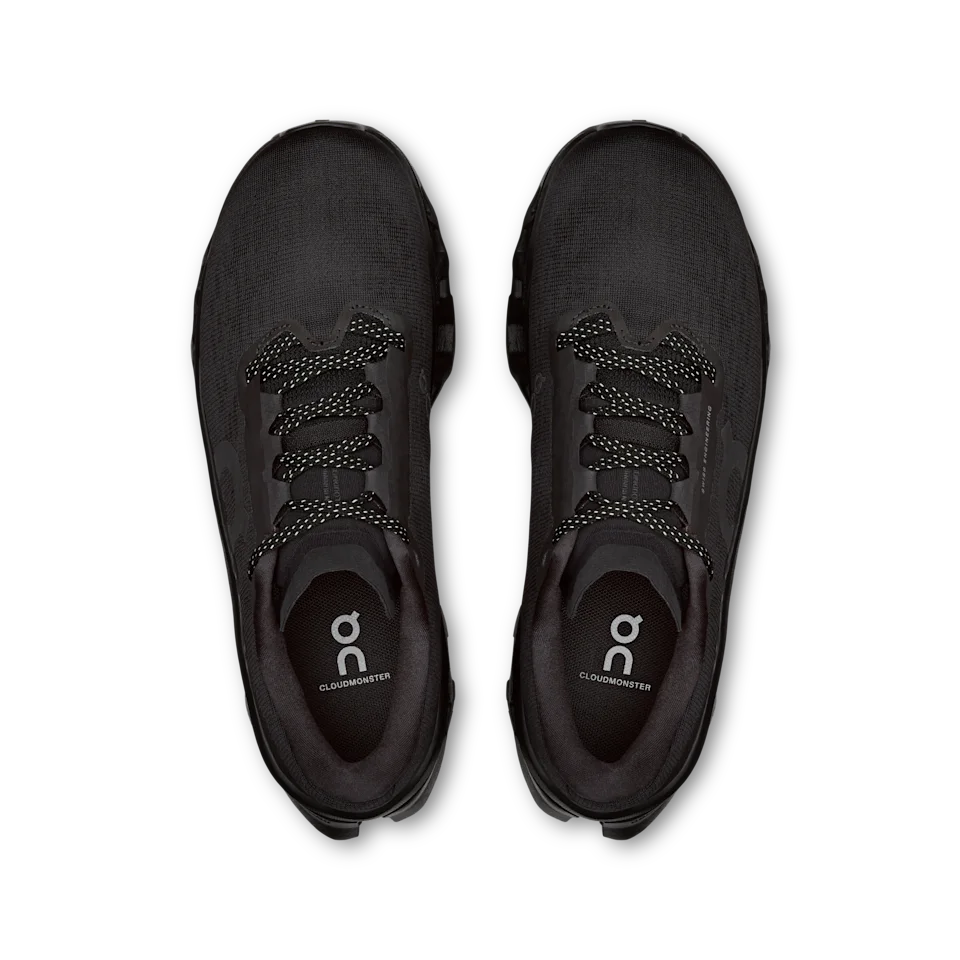 On Cloudmonster 3 Black & Black Feminino