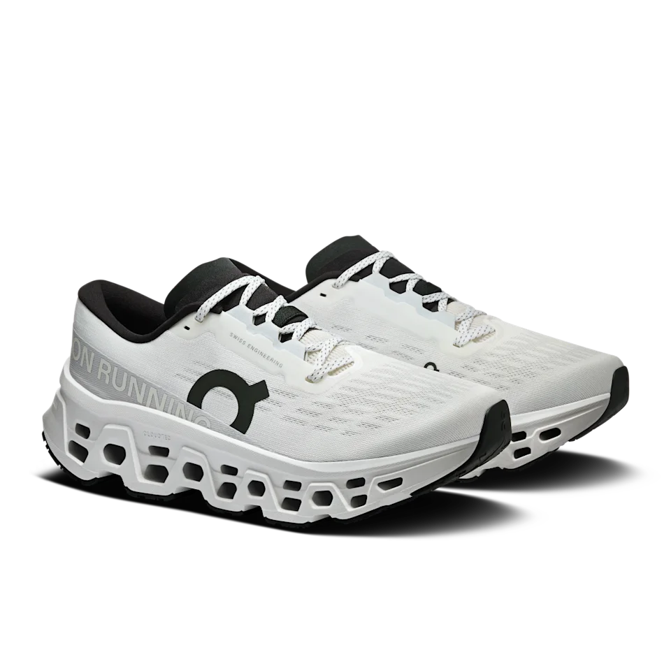 On Cloudmonster 3 White & White Feminino