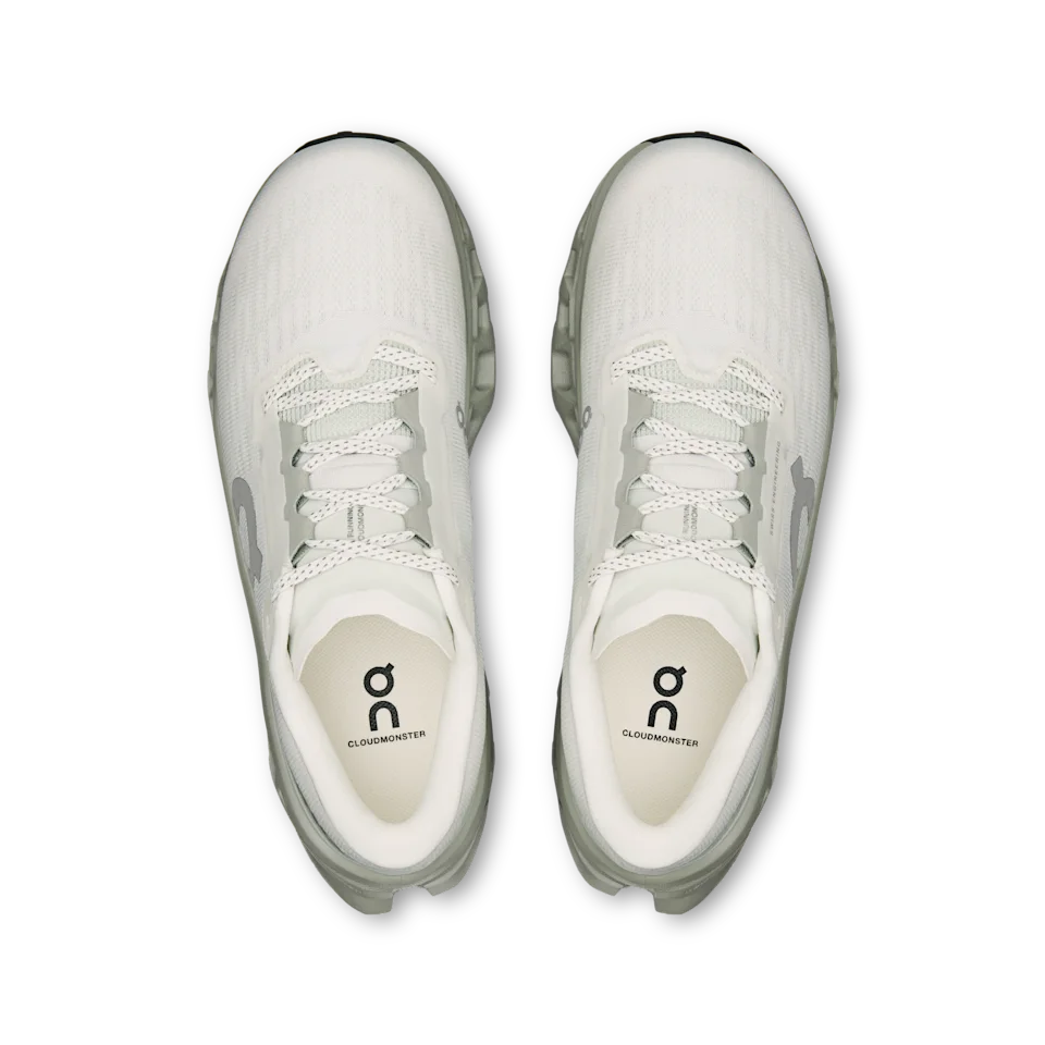 On Cloudmonster 3 Ivory & Tin Feminino