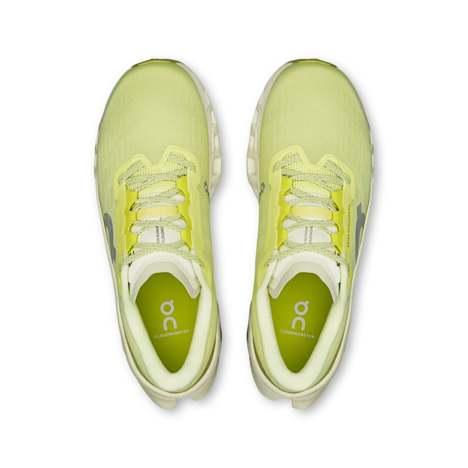 On Cloudmonster 3 Limelight & Seedling Feminino