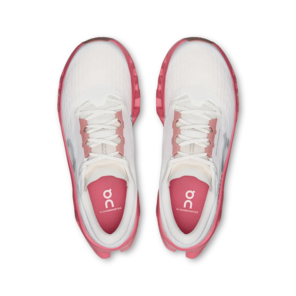On Cloudmonster 3 Ivory & Camellia Feminino