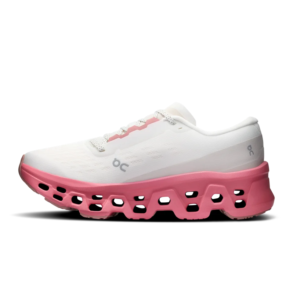 On Cloudmonster 3 Ivory & Camellia Feminino
