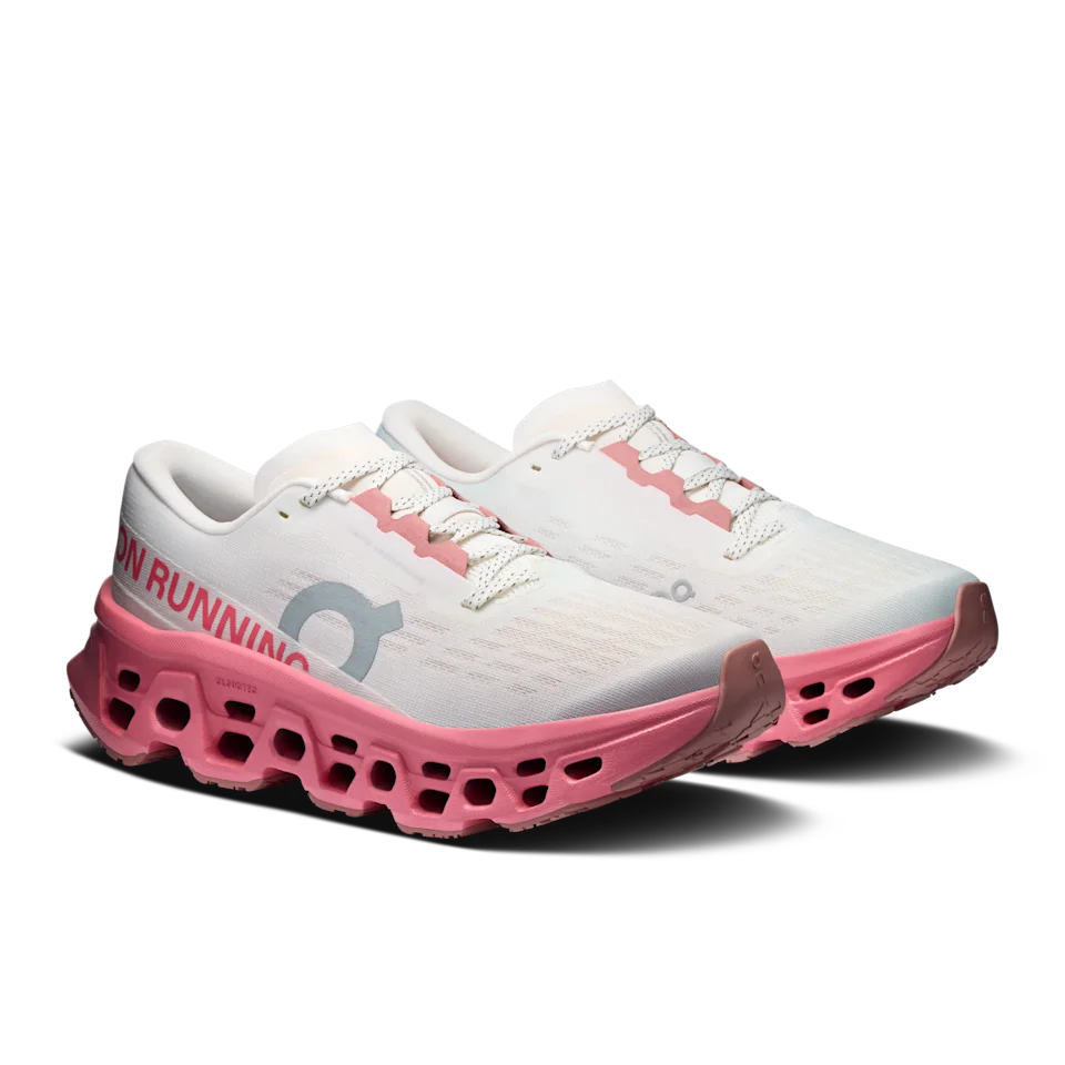 On Cloudmonster 3 Ivory & Camellia Feminino
