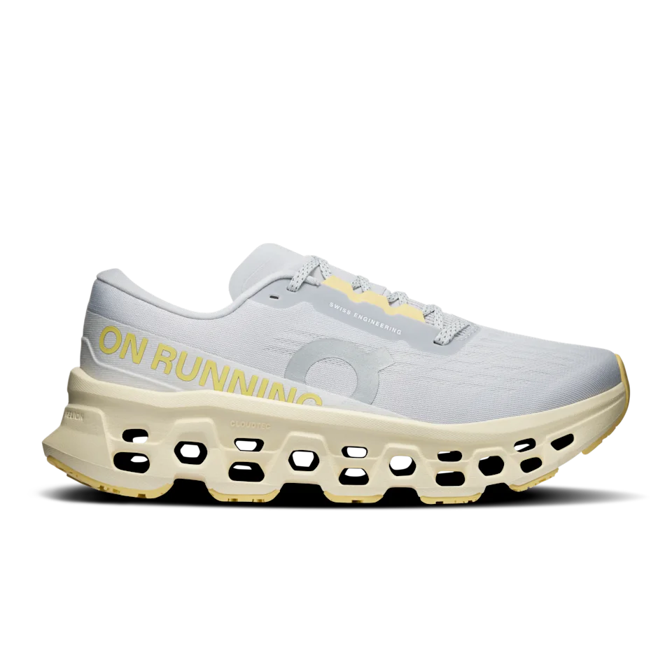 On Cloudmonster 3 Glacier & Pollen Feminino