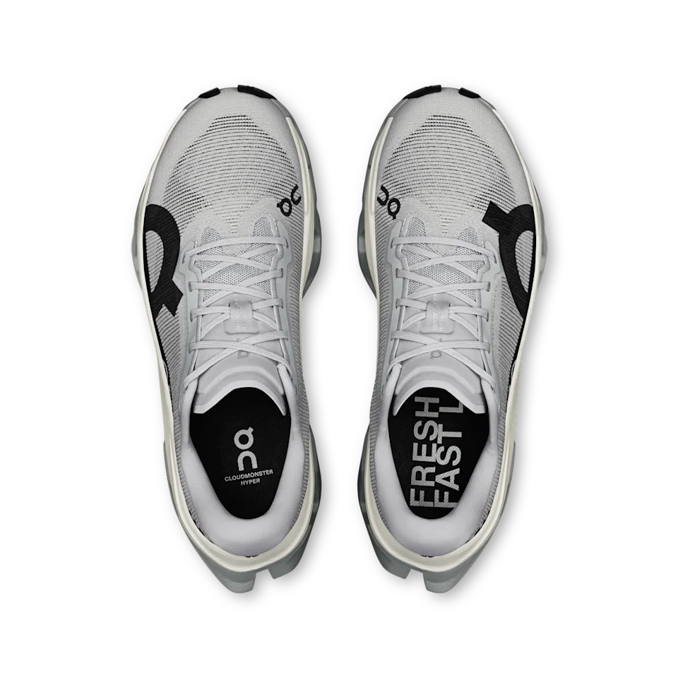 On Cloudmonster 3 Hyper Glacier & Black Feminino