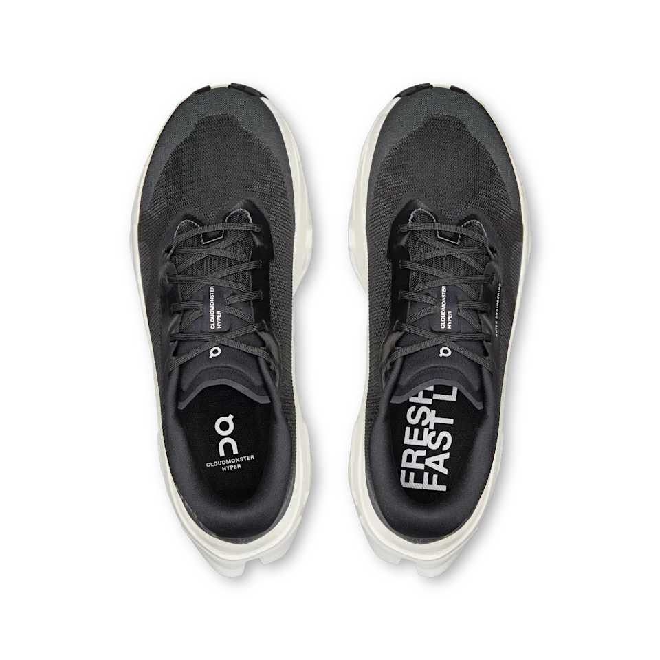 On Cloudmonster 3 Hyper Black & Ivory Feminino
