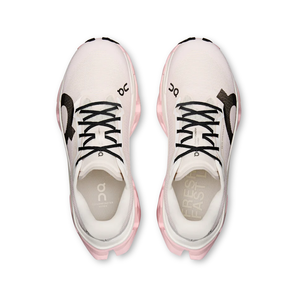 On Cloudmonster 3 Hyper Ivory & Peony Feminino