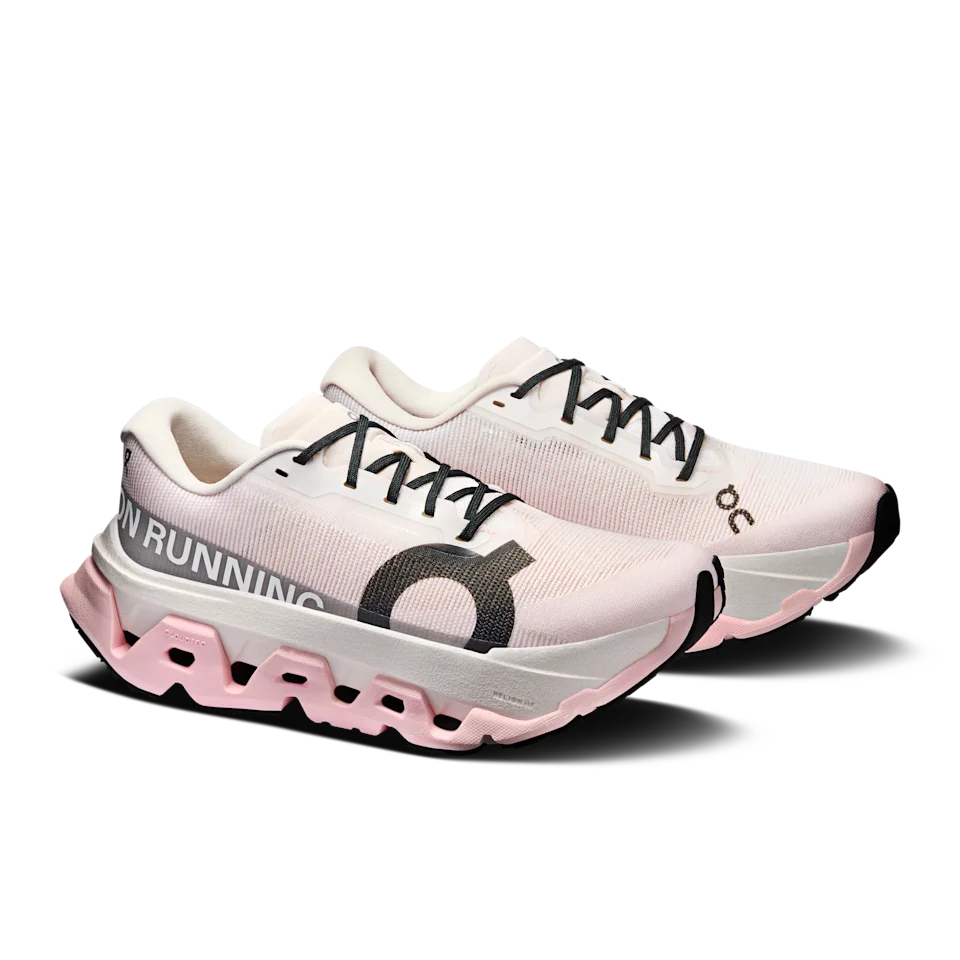 On Cloudmonster 3 Hyper Ivory & Peony Feminino